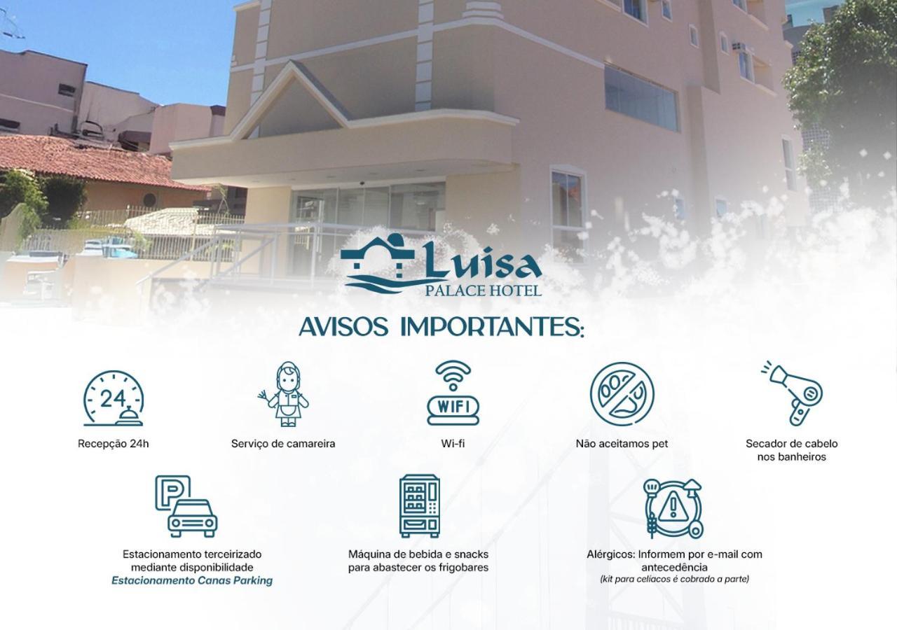 Luisa Palace Hotel Florianópolis Exterior foto